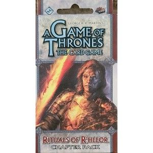 New A Game of Thrones LCG: Rituals of R'hllor chapter pack george rr martin